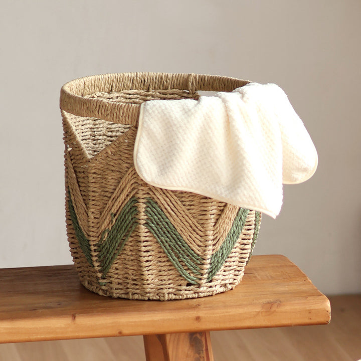 Decorative Handwoven Storage Basket Kalsten