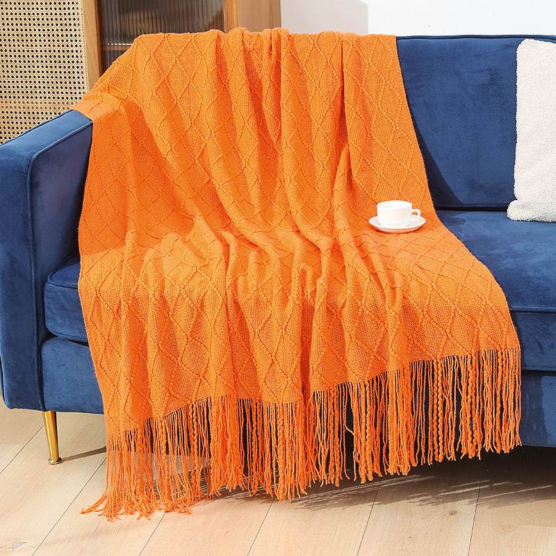 Ladies cozy knit blanket Kalsten