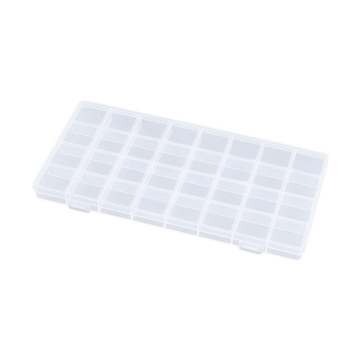 Multi-Divisional Transparent Craft Storage Box Kalsten