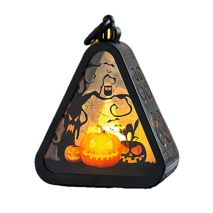 Halloween lantern with light effect
