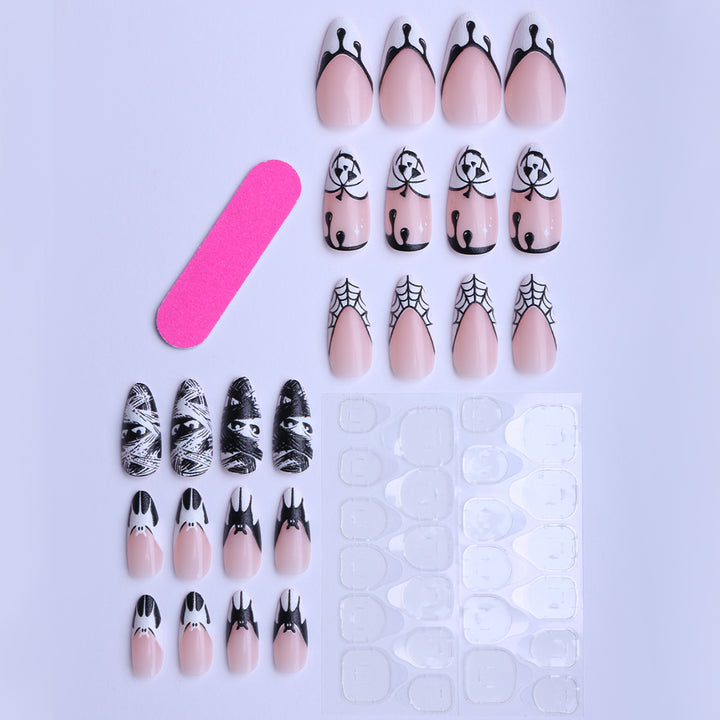 Creative Halloween-style Art Fake Nails Kalsten