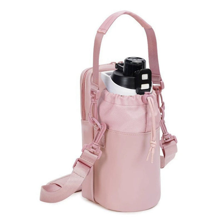 Insulated Water Bottle Carrier with Pockets