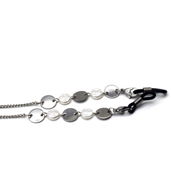 Elegant Metallic Chain Eyewear Holder Kalsten