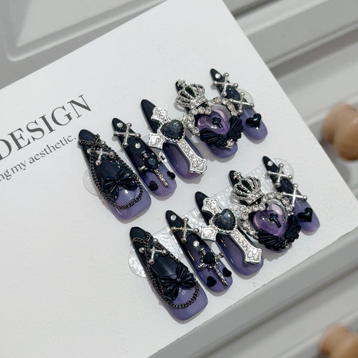 Gothic Witchcraft Nail Art Tips