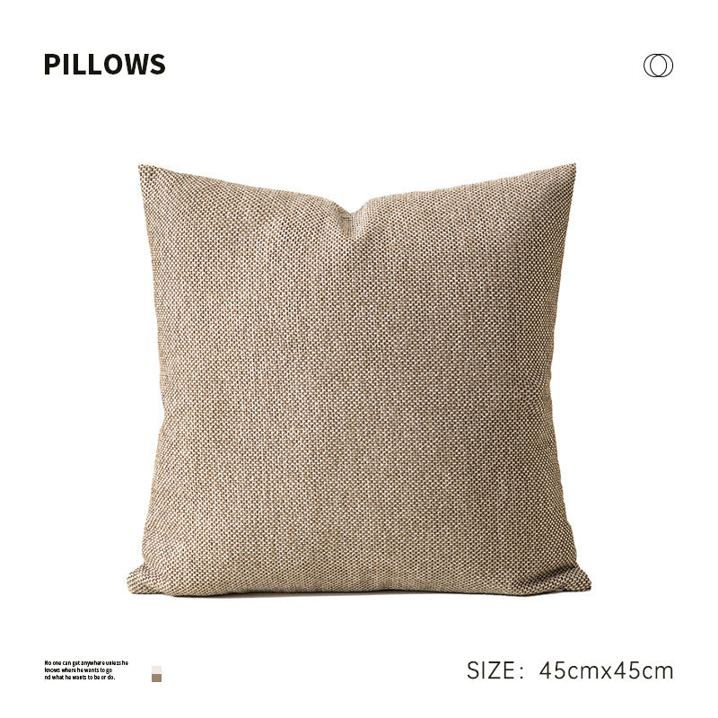Decorative Cushion Cover Set with Dense Weave Structure and Concealed Zipper Kalsten