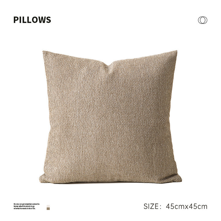 Decorative Cushion Cover Set with Dense Weave Structure and Concealed Zipper Kalsten