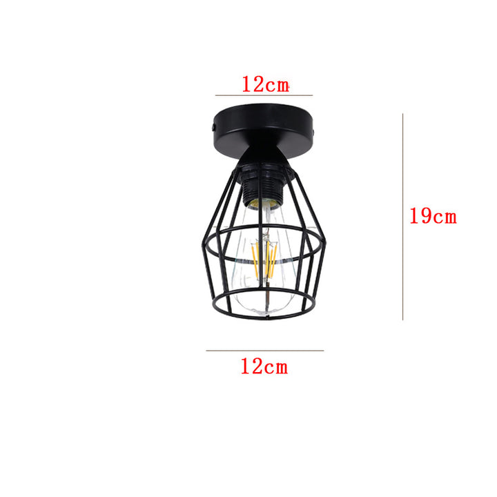 Industrial Style Ceiling Fixture