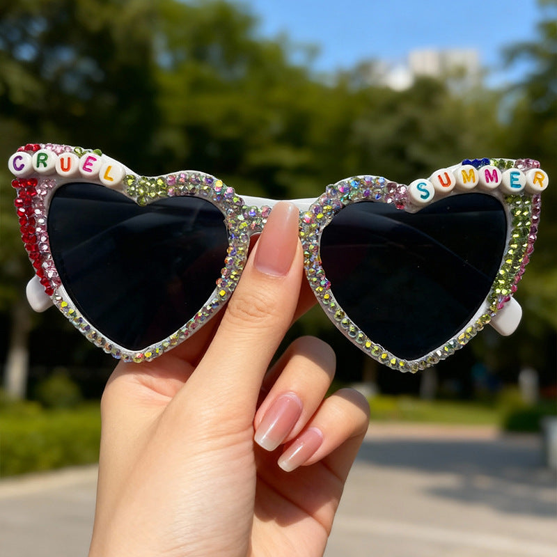 Statement Heart-Shaped Sunglasses Kalsten 1787141240