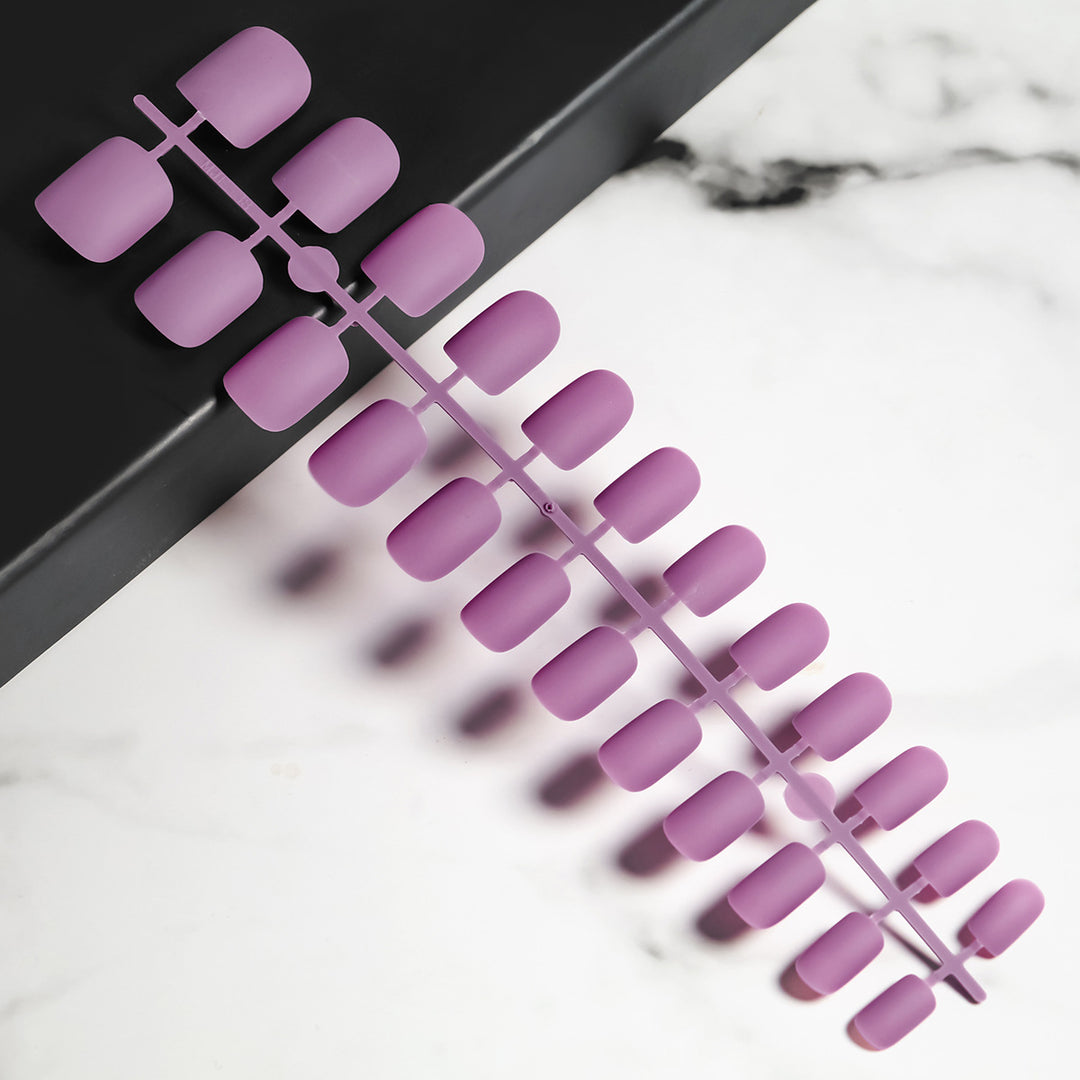 Matte Finish Press-On Nail Tips Kalsten