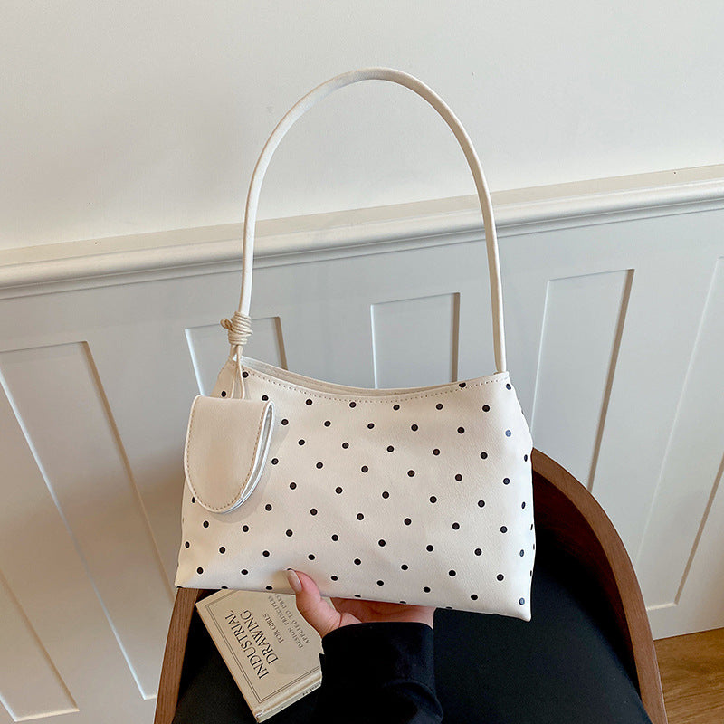 Chic Polka Dot Handbag