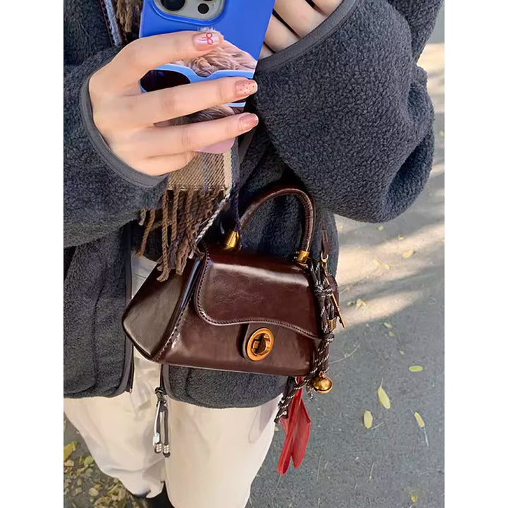 Elegant Structured Satchel Kalsten