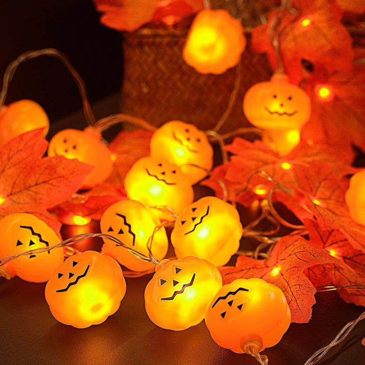 Decorative LED Pumpkin String Lights Kalsten