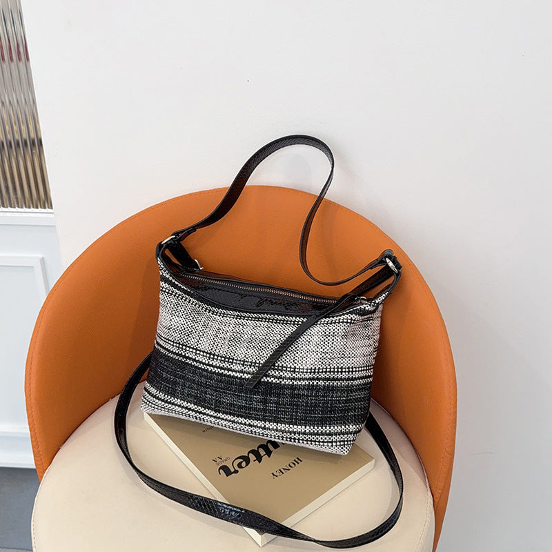 Textured Crossbody Handbag