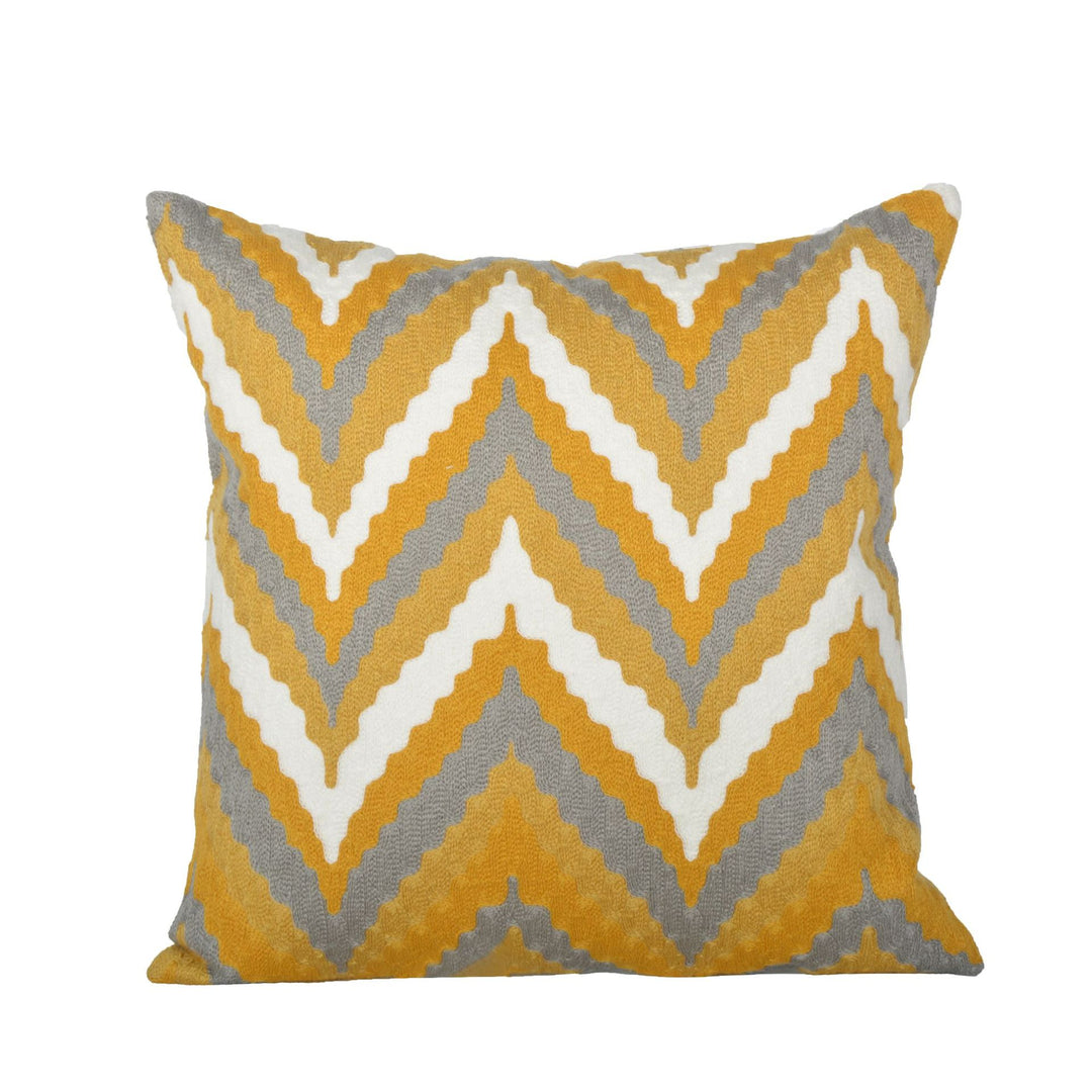 Cushion with artistic starfish pattern
