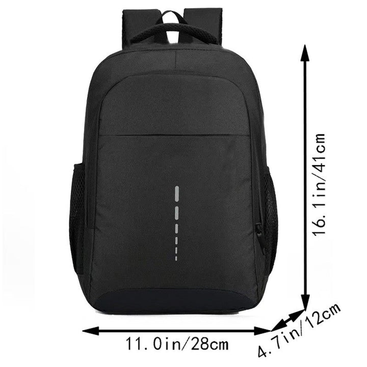 Ergonomic Backpack with Multiple Compartments and Reflective Elements Kalsten
