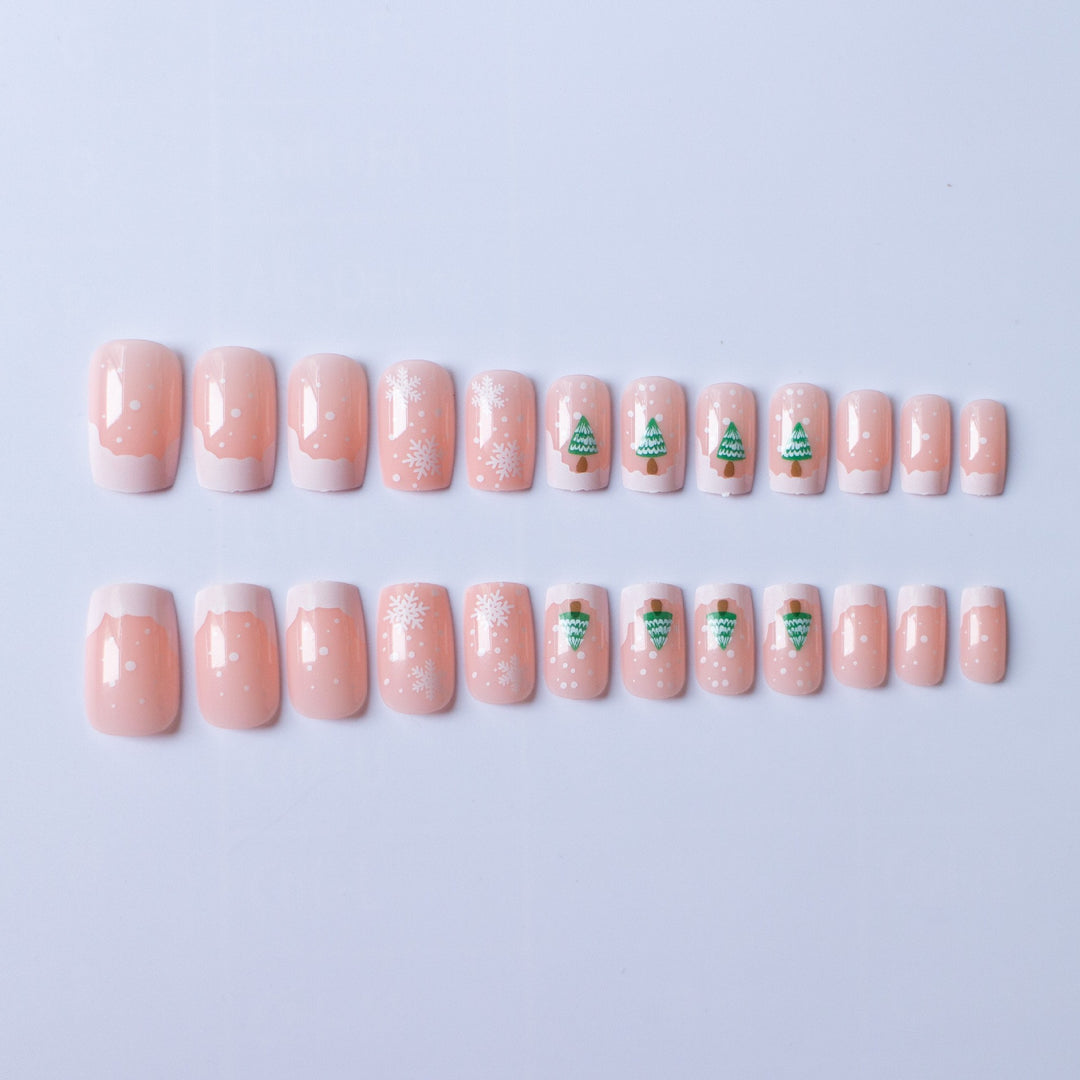 Holiday-Themed Acrylic Nail Art Kit