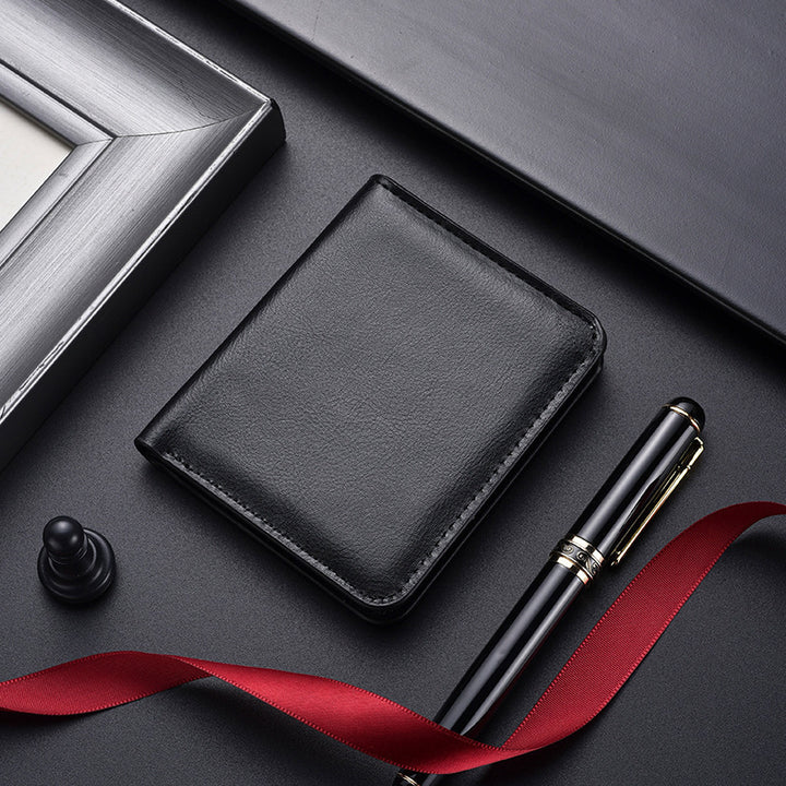 Slim Leather Bi-Fold Wallet Kalsten