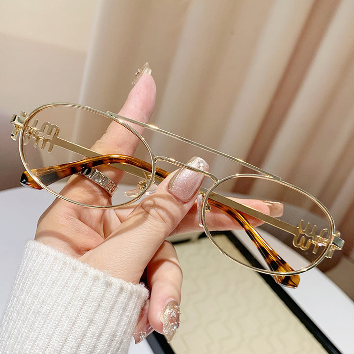 Women’s fashionable glasses with elegant metal frame and unique design Kalsten