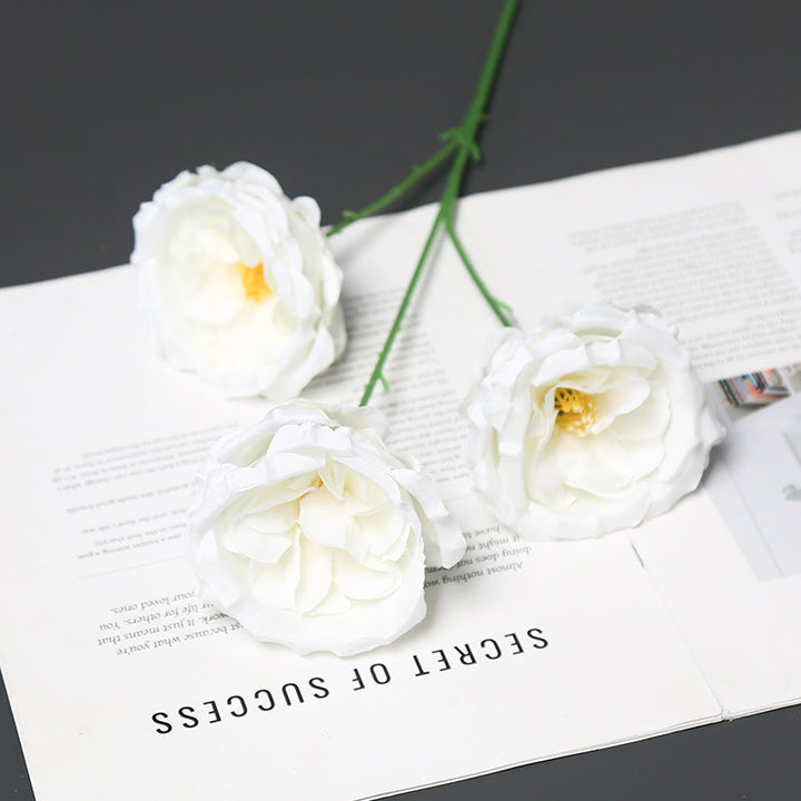 Elegant Silk Floral Stem for Home Decor Display