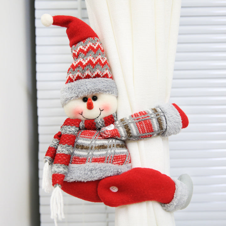 Plush Christmas Reindeer Figurine