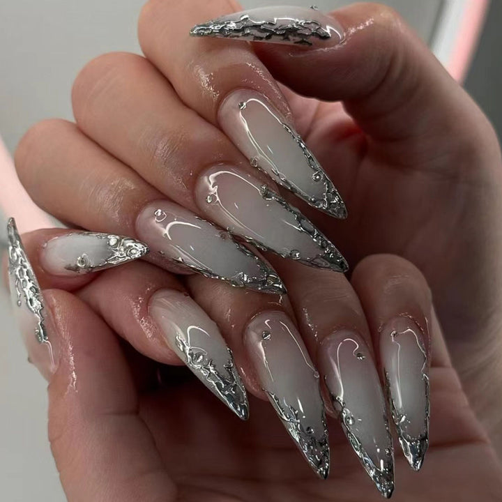Angular Stiletto Press-On Nail Extensions Kalsten