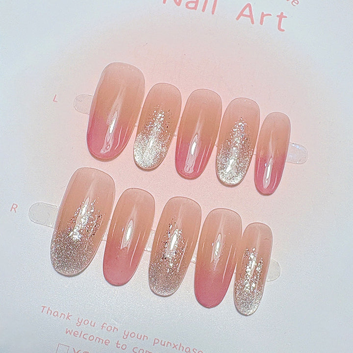 Decorative Press-On Nail Set Kalsten