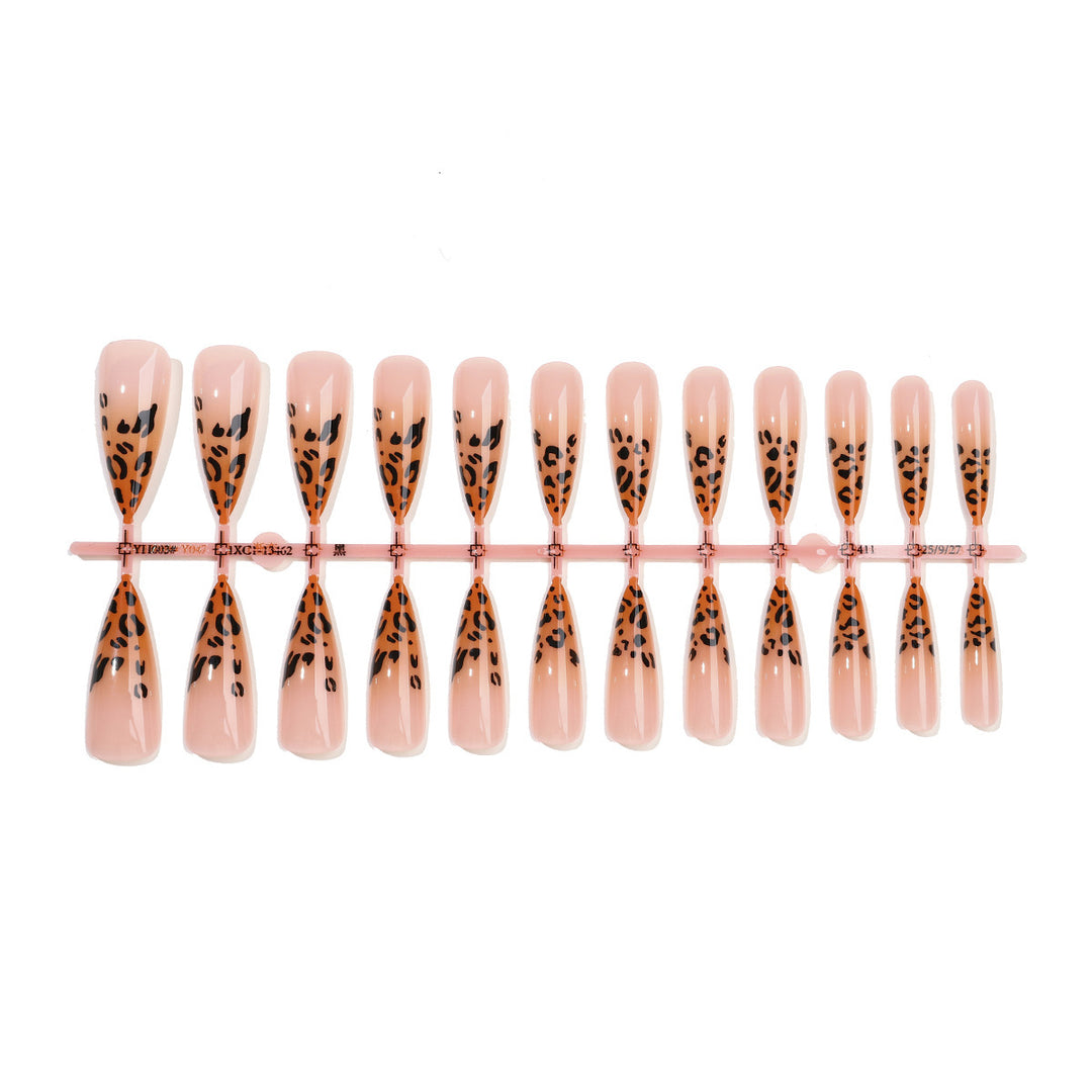 Creative Nail Art Set with Leopard Print Kalsten
