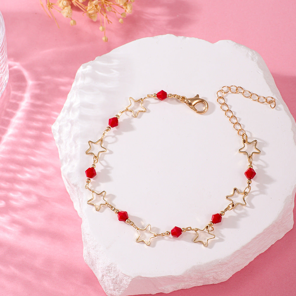 Star Motif Charm Bracelet Kalsten