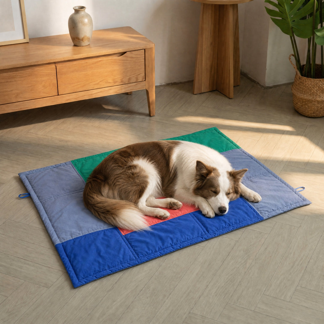 Comfortable Quilted Dog Bed