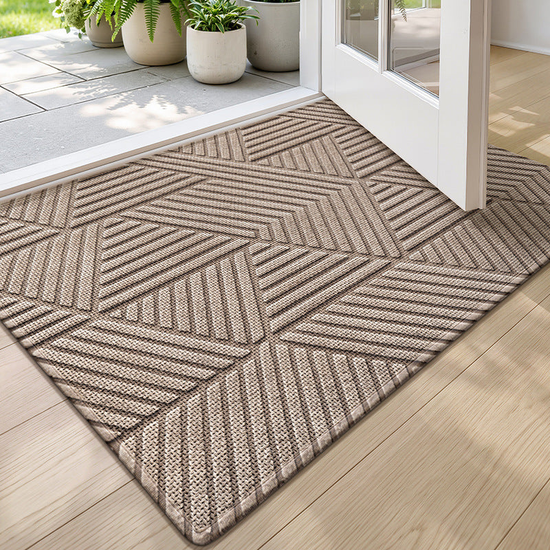 Geometric Patterned Indoor Mat