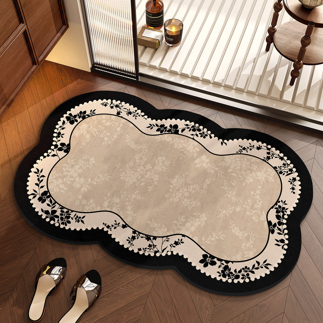 Floral Design Area Rug Kalsten