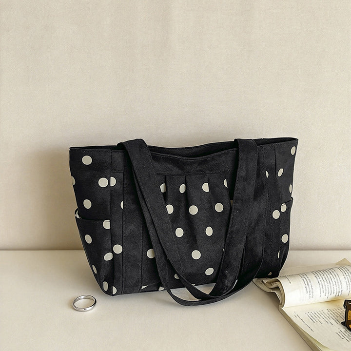 Casual Multi-Pocket Tote Bag