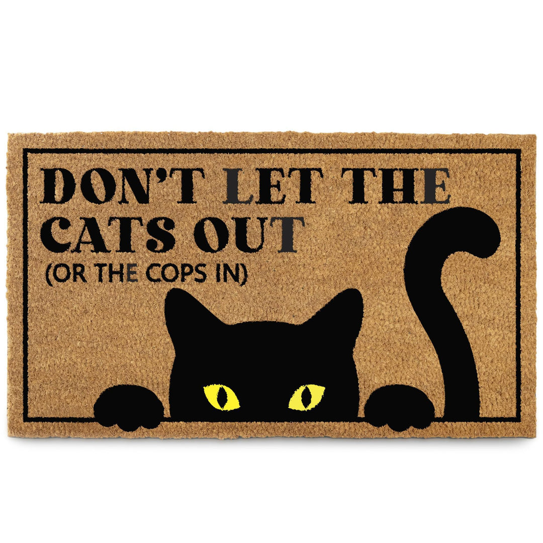 Decorative Dog Theme Welcome Mat