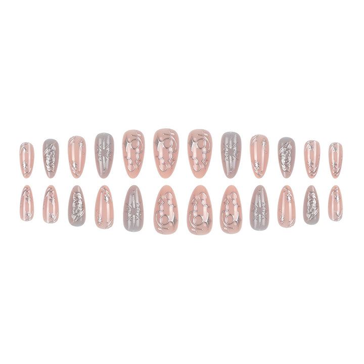 Elegant Holiday-Themed Stiletto Nails Kalsten