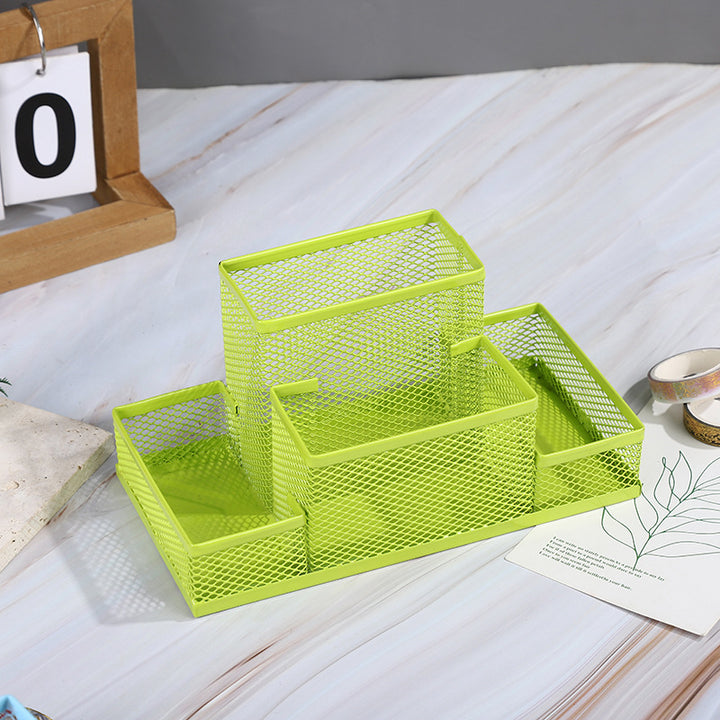 Multi-Compartment Wire Mesh Organizer Kalsten