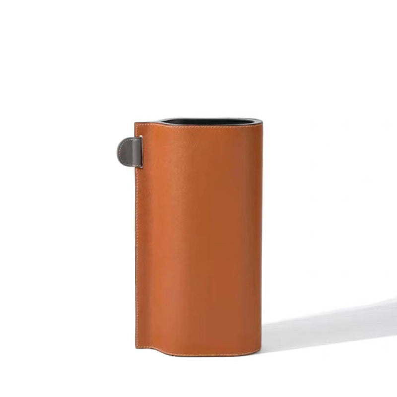 Stylish Leather Pencil Holder