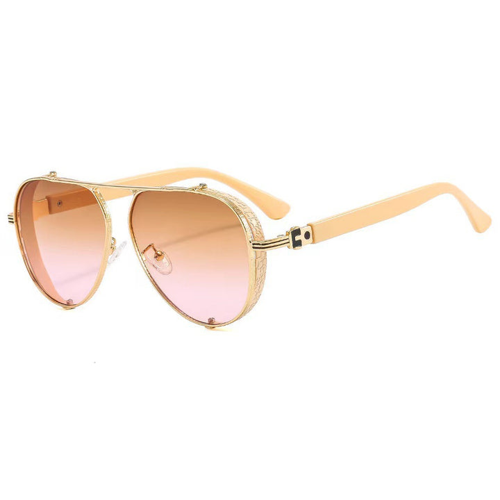 Women's fashionable sunglasses with innovative retro-futuristic design Kalsten