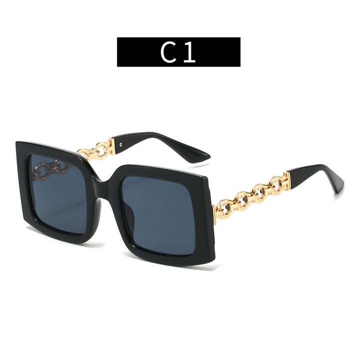 Ladies elegant sunglasses with luxurious chain details Kalsten