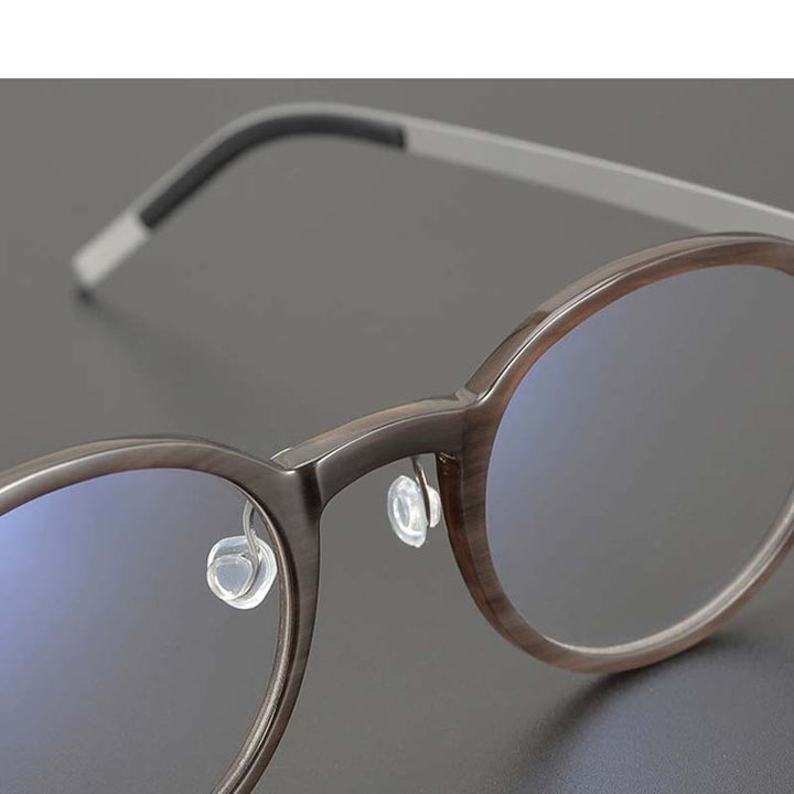 Stylish Round Frame Sunglasses Kalsten