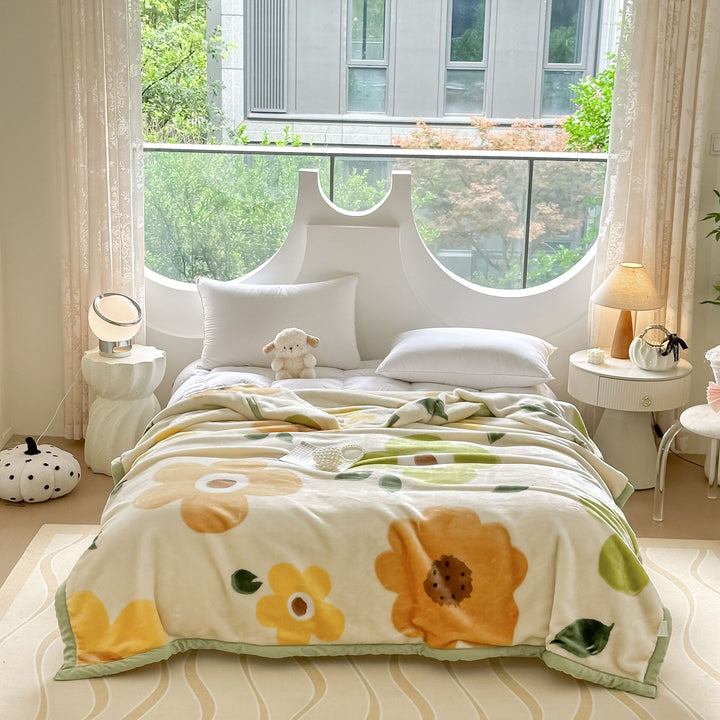 Cozy Cartoon Themed Blanket Kalsten
