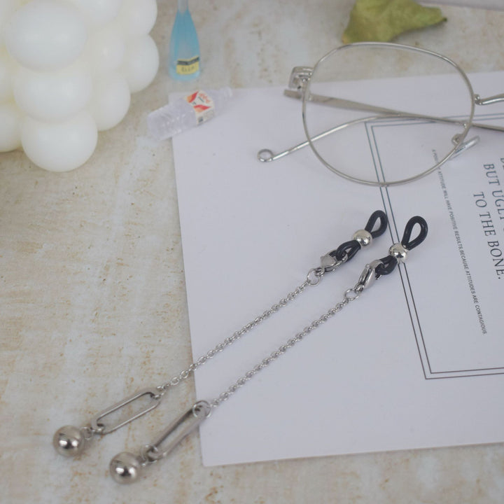 Contemporary Drop Earrings with Metallic Accents Kalsten