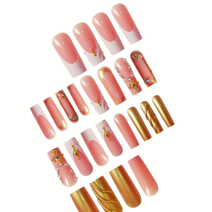 Glamorous Press-On Nail Set Kalsten