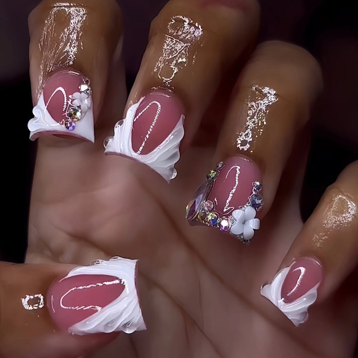 Elegant Press-On Nail Art Set Kalsten