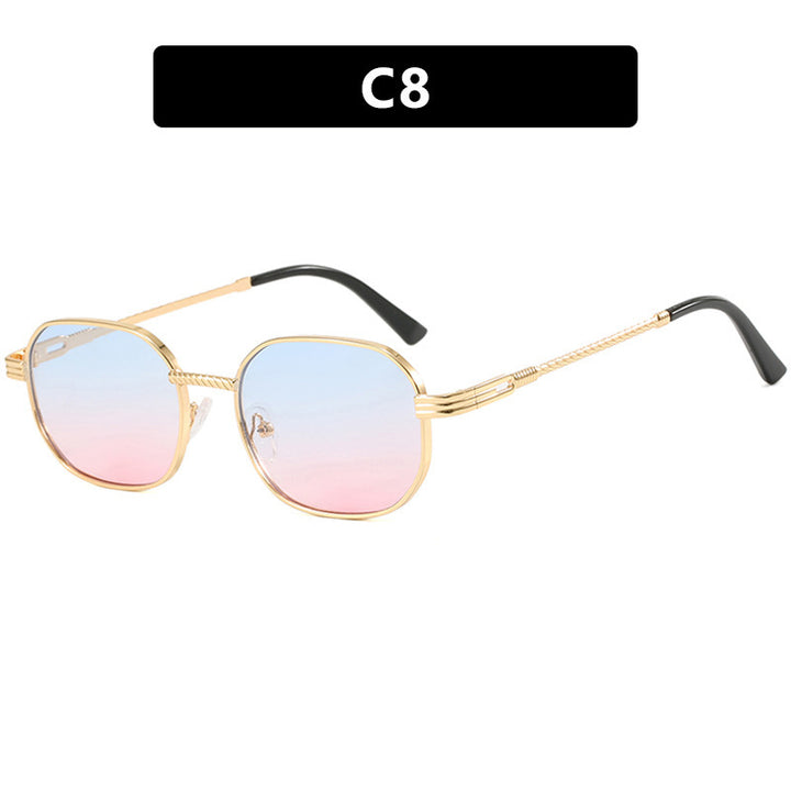 Women’s trendy sunglasses with geometric frame and gradient lenses Kalsten
