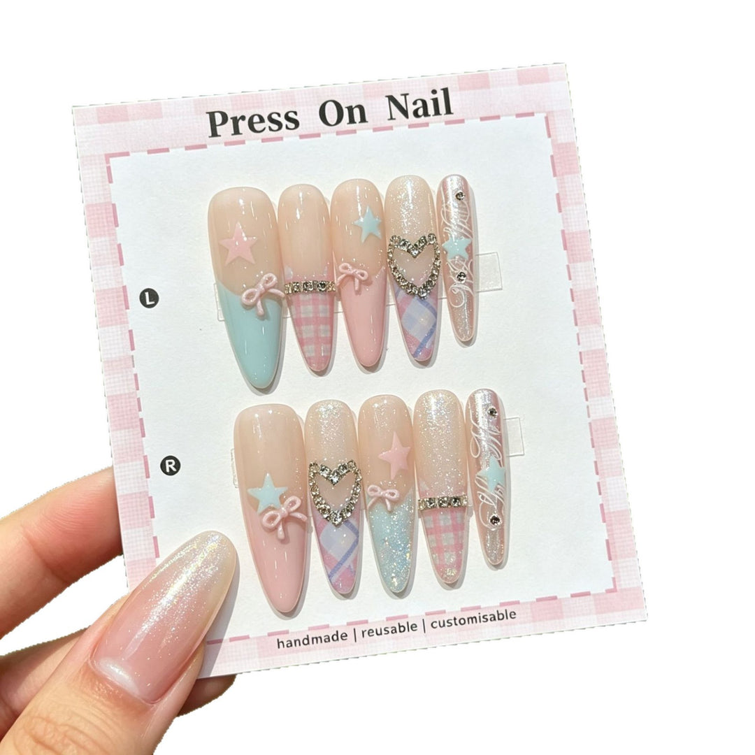 Charming Thematic Press-On Nail Set