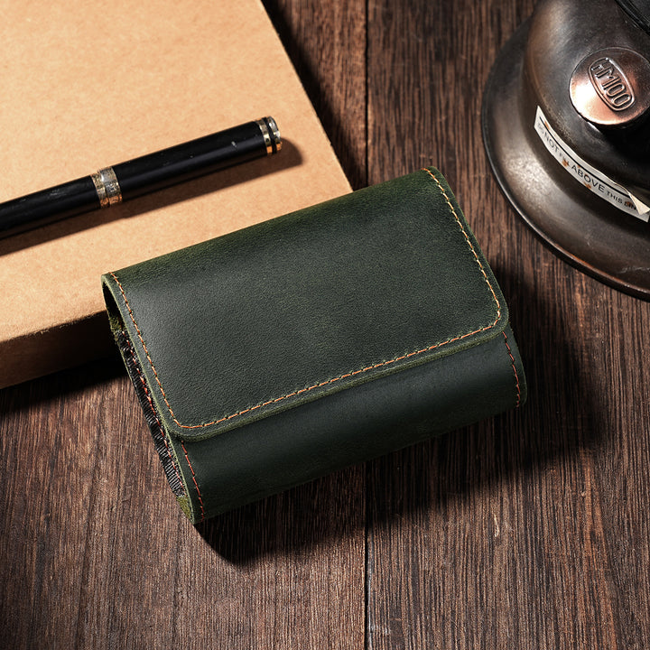 Classic Leather Compartment Wallet