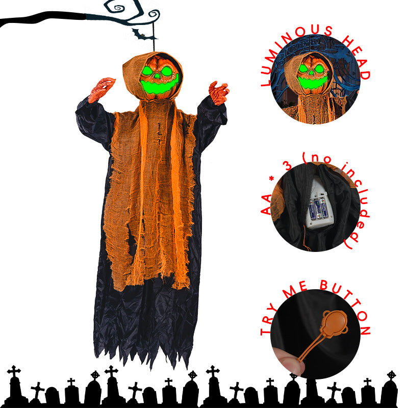 Animated Pumpkin Ghost Decoration Kalsten