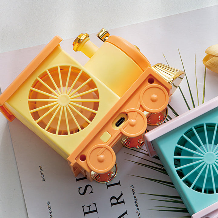 Unisex Mini Steam Locomotive Fan Kalsten