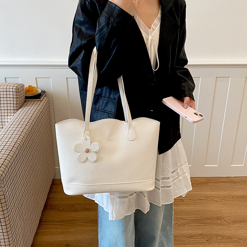 Elegant Textured Tote Bag