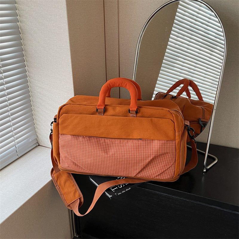 Multi-Functional Canvas Travel Duffle Bag Kalsten